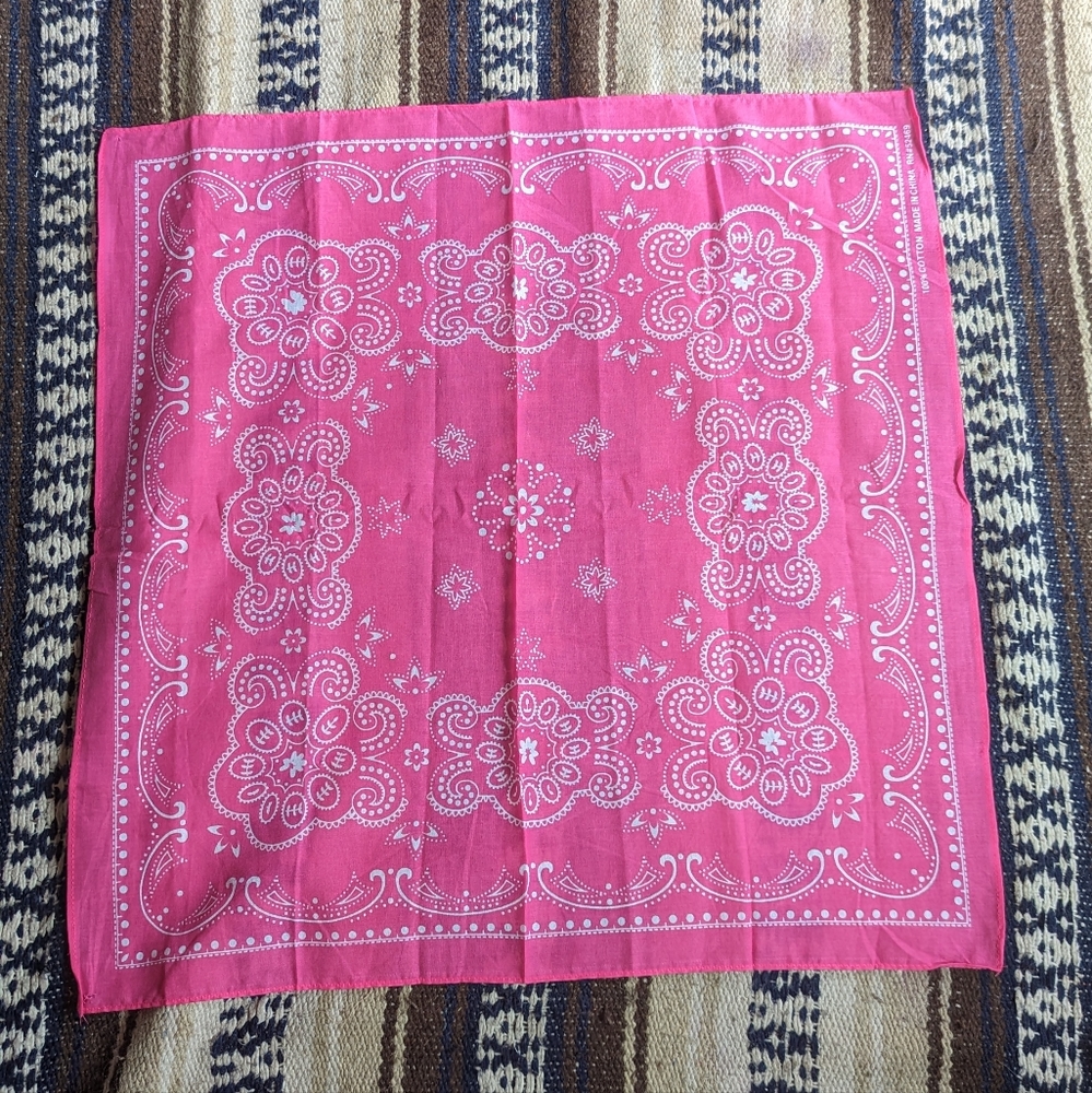 Pink Bandana